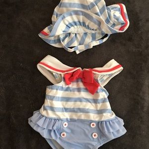 Gymboree sailor girl swimsuit